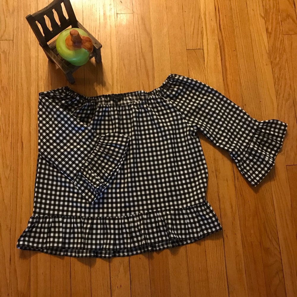 Sanctuary off the shoulder top